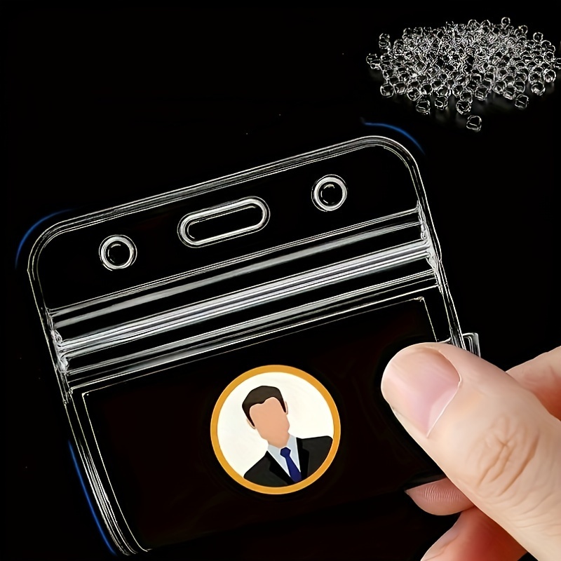transparent waterproof name ba - Index Card Holder incelemesi ve fiyatı